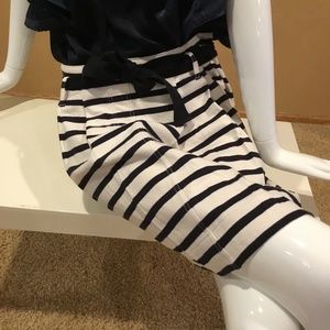 Designer Sonia by Sonia Rykiel striped skirt L